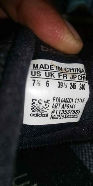 A picture of Adidas Ultra boost