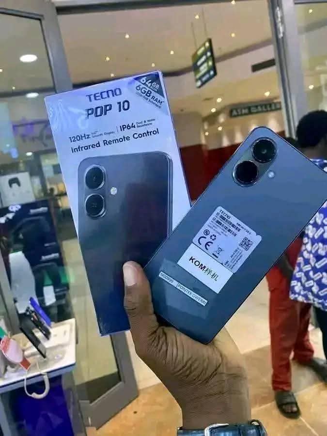 A picture of Tecno Pop 10 available and other products as well