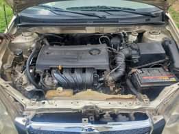 A picture of Toyota Corrola 03 nothing to fix untampered engine and gear