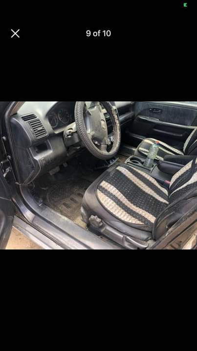 A picture of Honda CRV going for 2.7m last interested buyers should DM