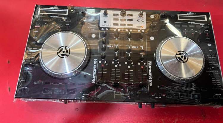 A picture of DJ equipments