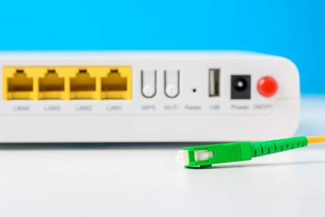 A picture of Unlimited data fiber connection