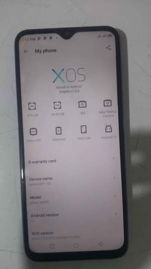 A picture of Infinix Hot 10T