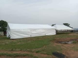 A picture of Black THURSDAY sale tents one day only call or WhatsApp