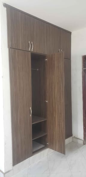 A picture of Simple Wooden TV Stand Cabinet in Seeta and on site