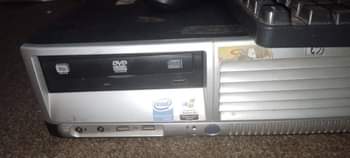 A picture of Hp computer desktop