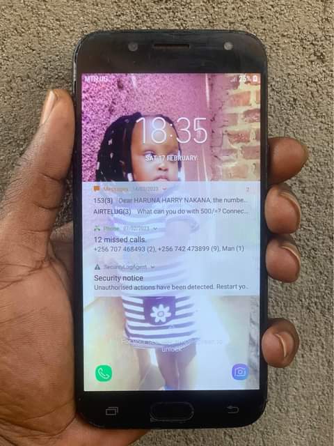 A picture of Samsung J5 prime 32gb 2gb ram clear camera with a