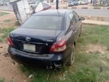A picture of NIGERIA USED TOYOTA YARIS 2007 MODEL Untouched engine manual gear