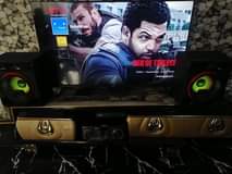 A picture of Hisense 50 inches smart tv LG 950w home theater