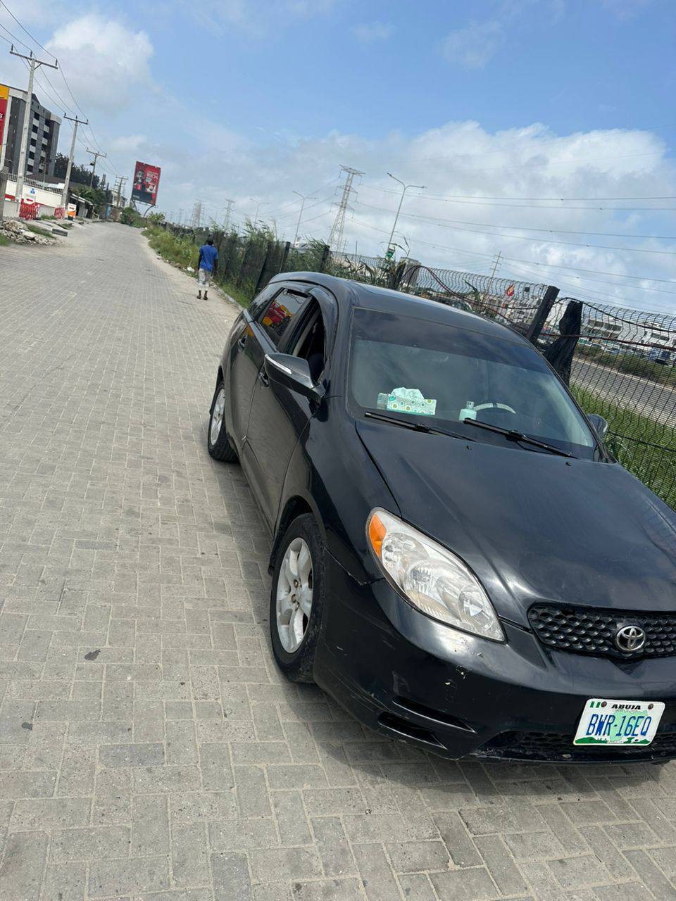 A picture of REGISTER USED TOYOTA MATRIX 2003 4 MODEL.. BLACK COLOR 