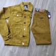 A picture of Jean suits available Ugx 150000 Call whatsapp 0757010109 Inbox for
