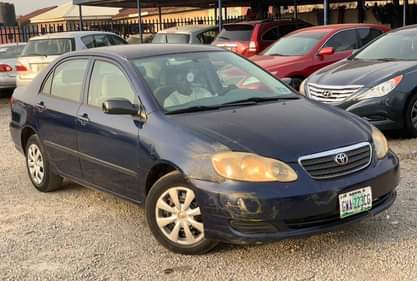 A picture of FIRST BODY An Extremely Home Used Toyota Corolla 2005 Model
