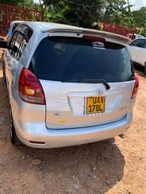 A picture of Toyota spacio 2006 model with gray interior 1.5 cc engine