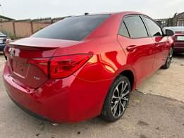 A picture of Foreign used toyota Corolla XSE 2018 model Thumb start keyless