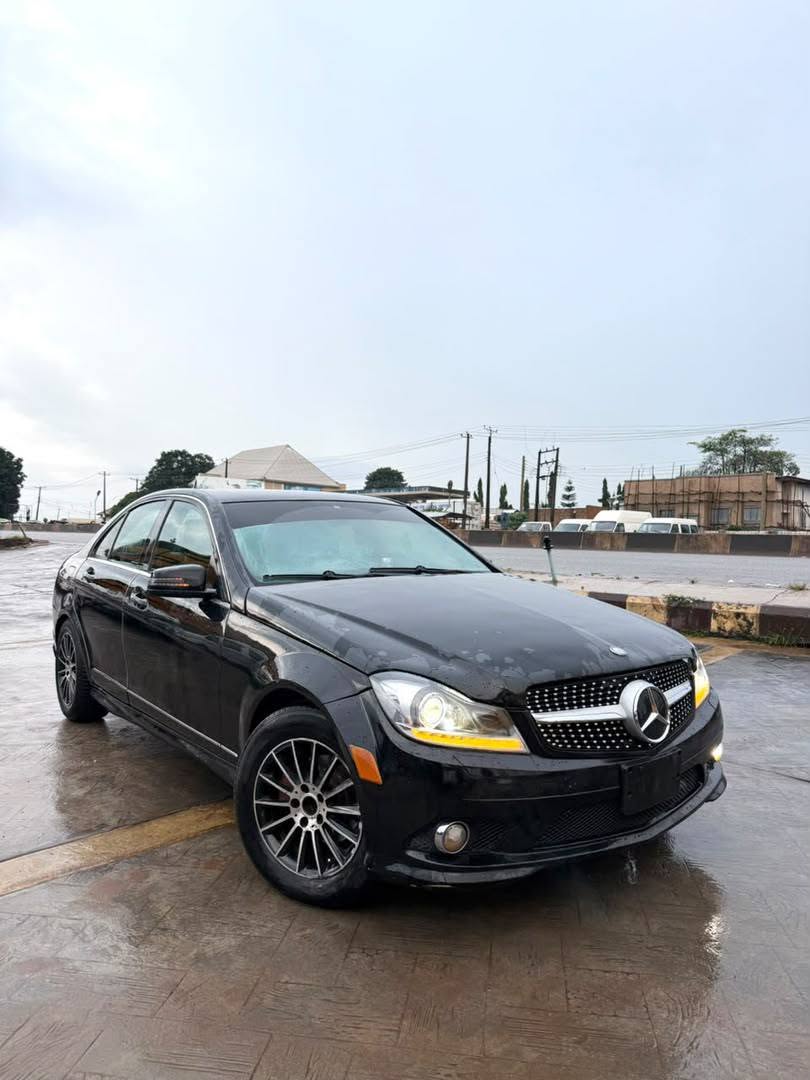 A picture of Clean neatly Benz used C300 all dry