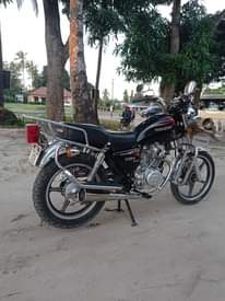 A picture of Haojue 125cc inauzwa Call WhatsApp 0766670030