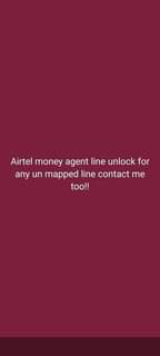 A picture of New mtn and Airtel agent commission line registered under your