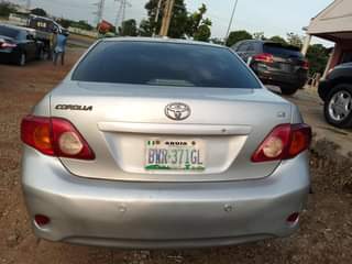 A picture of Toyota Corolla 2010 model