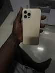 A picture of Clean iPhone 12pro max buy and used everything is working