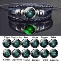 A picture of Zodiac sign bracelets 0764520550