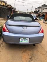 A picture of Toyota Solara 2005 open roof convertible very clean first body