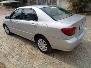 A picture of Sharp 08 corolla in good shape