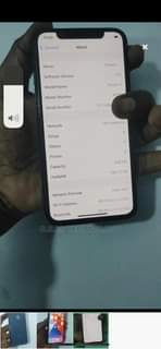 A picture of iPhone X 256gb clean piece all original parts on sale