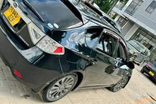 A picture of  SUBARU IMPREZA year of manufacture 2009 push to start