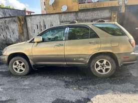 A picture of Rx300 with engine smoking and tapping only First body pan