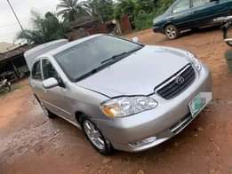 A picture of 2004 Toyota Corolla LE Available 4 4 Million naira Location