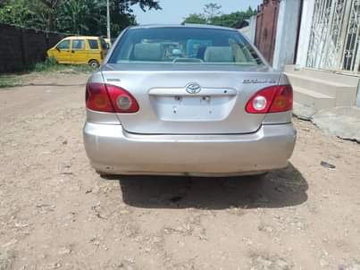 A picture of Toyota Corolla 2003 Model