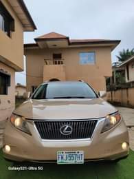A picture of Tokunbo standard Lexus Rx350 2011 Leather Interior Automatic transmission Factory