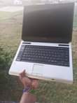 A picture of Toshiba core 2duo Ram 3gb ssd 320gb procesor 2.00ghz chaji
