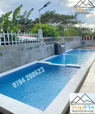 A picture of Swimming pool construction services