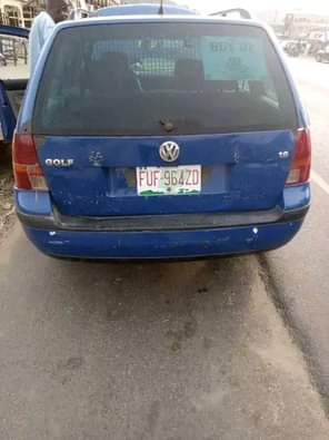 A picture of Volkswagen Golf 4 wagon First body 1 8M Okene Kogi