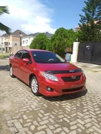 A picture of Toyota corolla