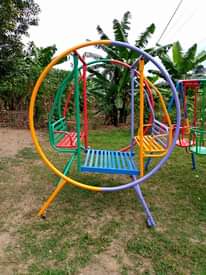 A picture of Metallic swings for schools and home playgrounds 256754797112 256783095025