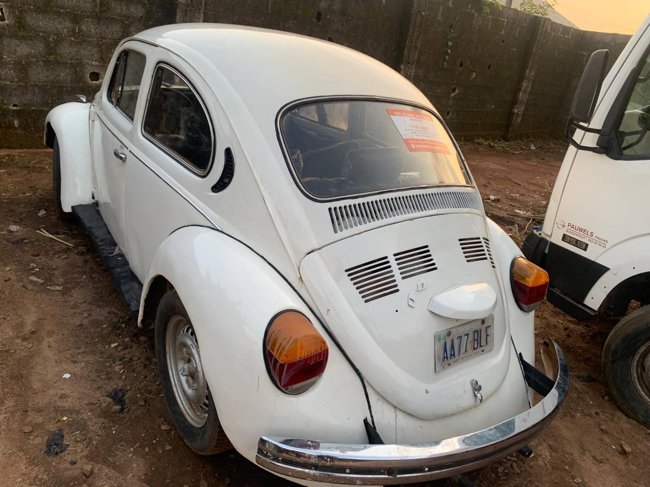 A picture of Volkswagen beetle vintage 1500 buy and drive going for just