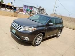 A picture of Toyota Highlander 2013 Price 7m negotiable Location Ibadan Condition Perfectly