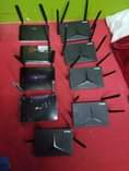A picture of Internet Routers