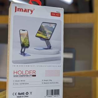 A picture of Metallic phone stand 360 rotation
