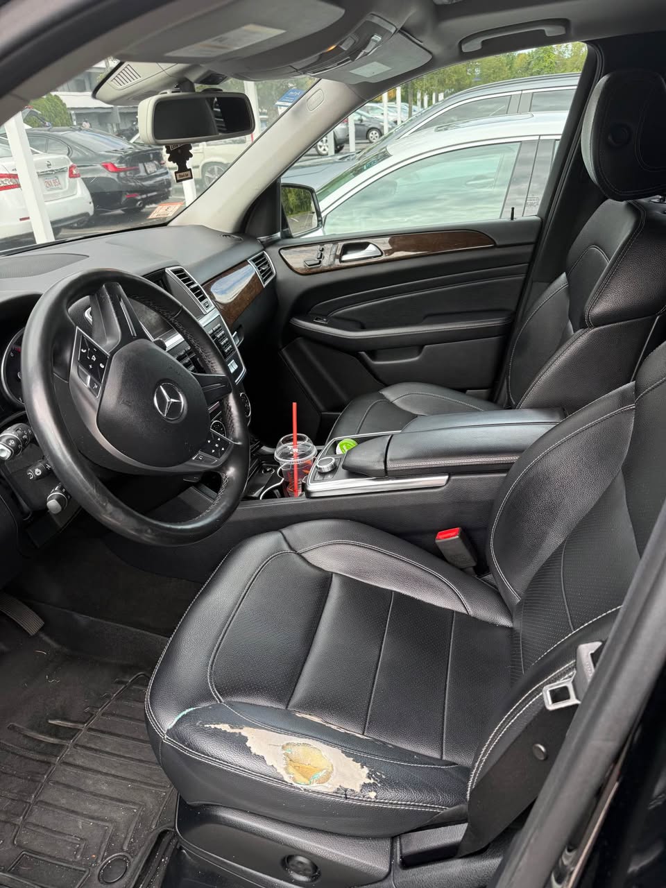 A picture of Mercedes ML35 2013