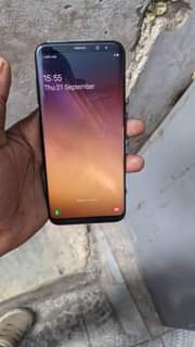 A picture of Samsung S8 plus storage 64gb ram 6gb cm Iko clean