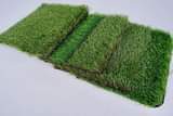A picture of Curtains and Artificial grass carpet