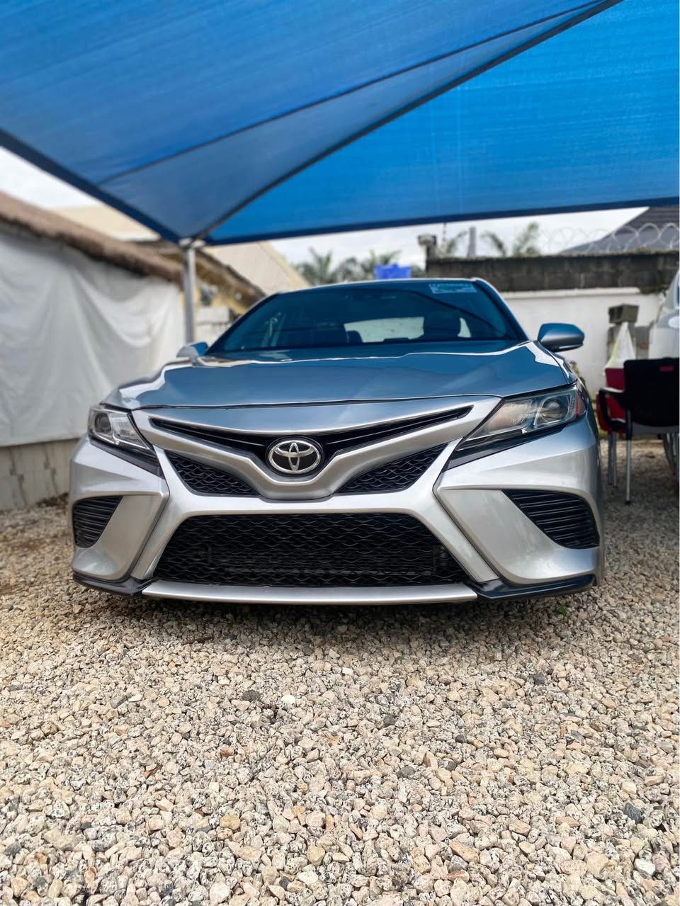 A picture of Toyota camry 2020 model the cleanest car ever fullest option