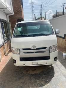 A picture of STANDARD TOYOTA HIACE HUMMER BUS REGISTERD BUY AND DRIVE LOCATION