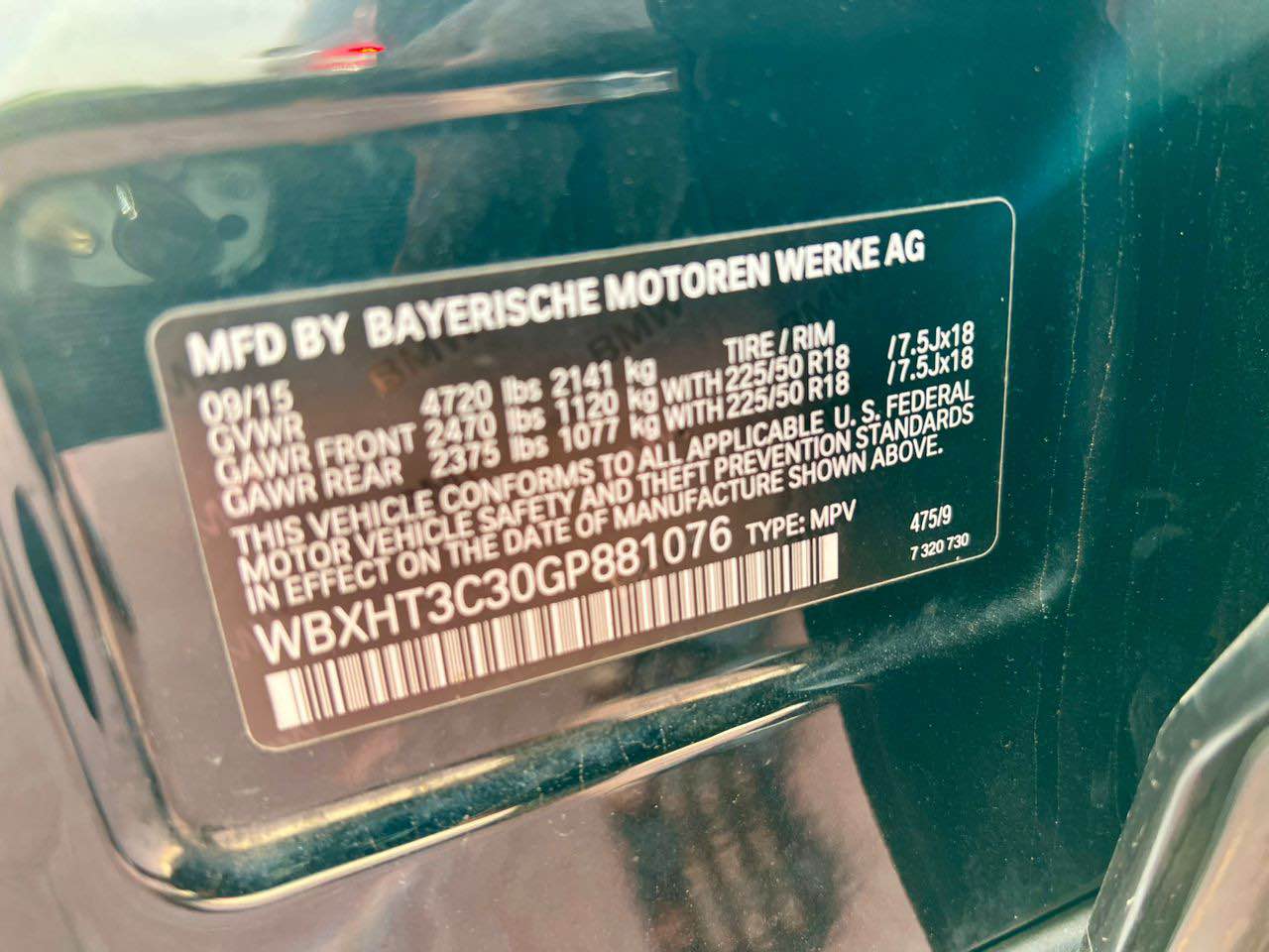 A picture of Foreign used 2016 BMW X1 28i xDrive