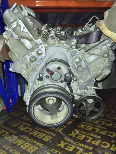 A picture of New parts and used parts