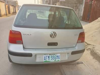 A picture of Volkswagen golf 4 Manual transmission Sound Ac chilling Port Harcourt