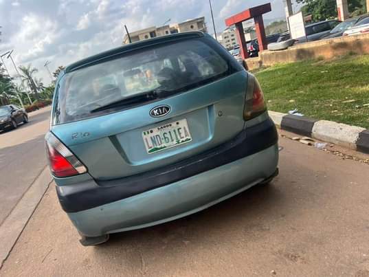 A picture of Distress Very Sharp Kia Rio 2010 Model Automatic Transmission